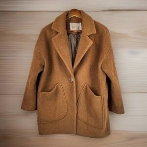 Brown Wool Designer Jacket